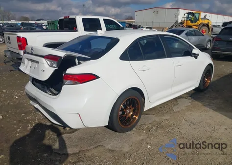 2020 Toyota Corolla Le из США, поврежденный, VIN 5YFEPRAE4LP011254